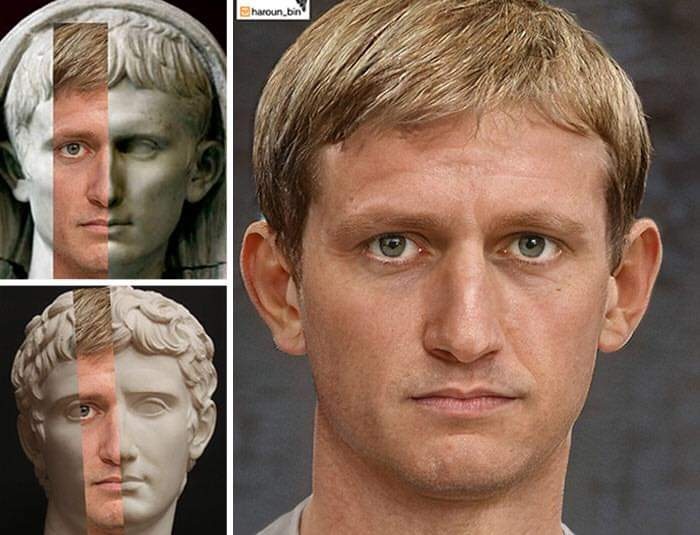 Como serían los emperadores romanos en la vida real 5 Como serían los emperadores romanos en la vida real 4