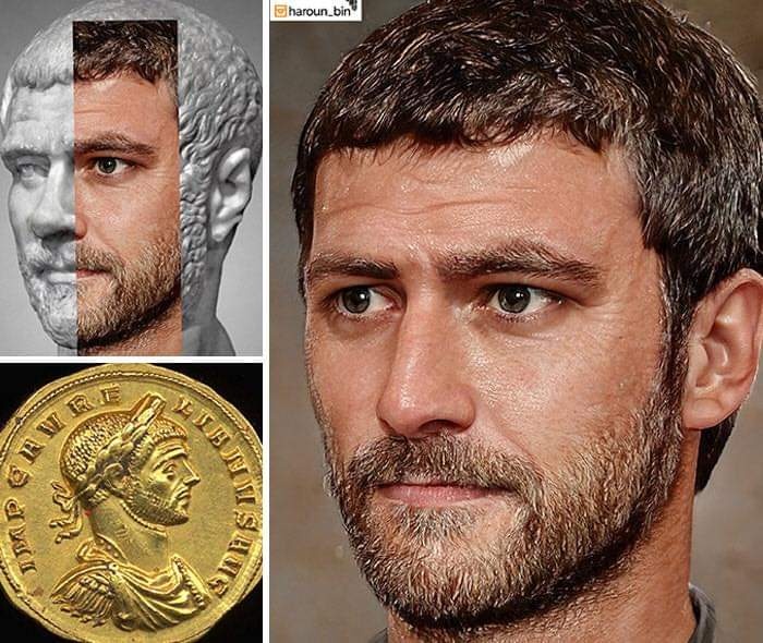 Como serían los emperadores romanos en la vida real 2 Como serían los emperadores romanos en la vida real 1