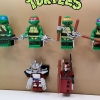 Cuadro minifiguras Tortugas Ninja 6 Cuadro Lego Tortugas Ninja - 01