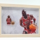 Cuadro minifigura Michael Jordan 9 Cuadro Lego Michael Jordan 02