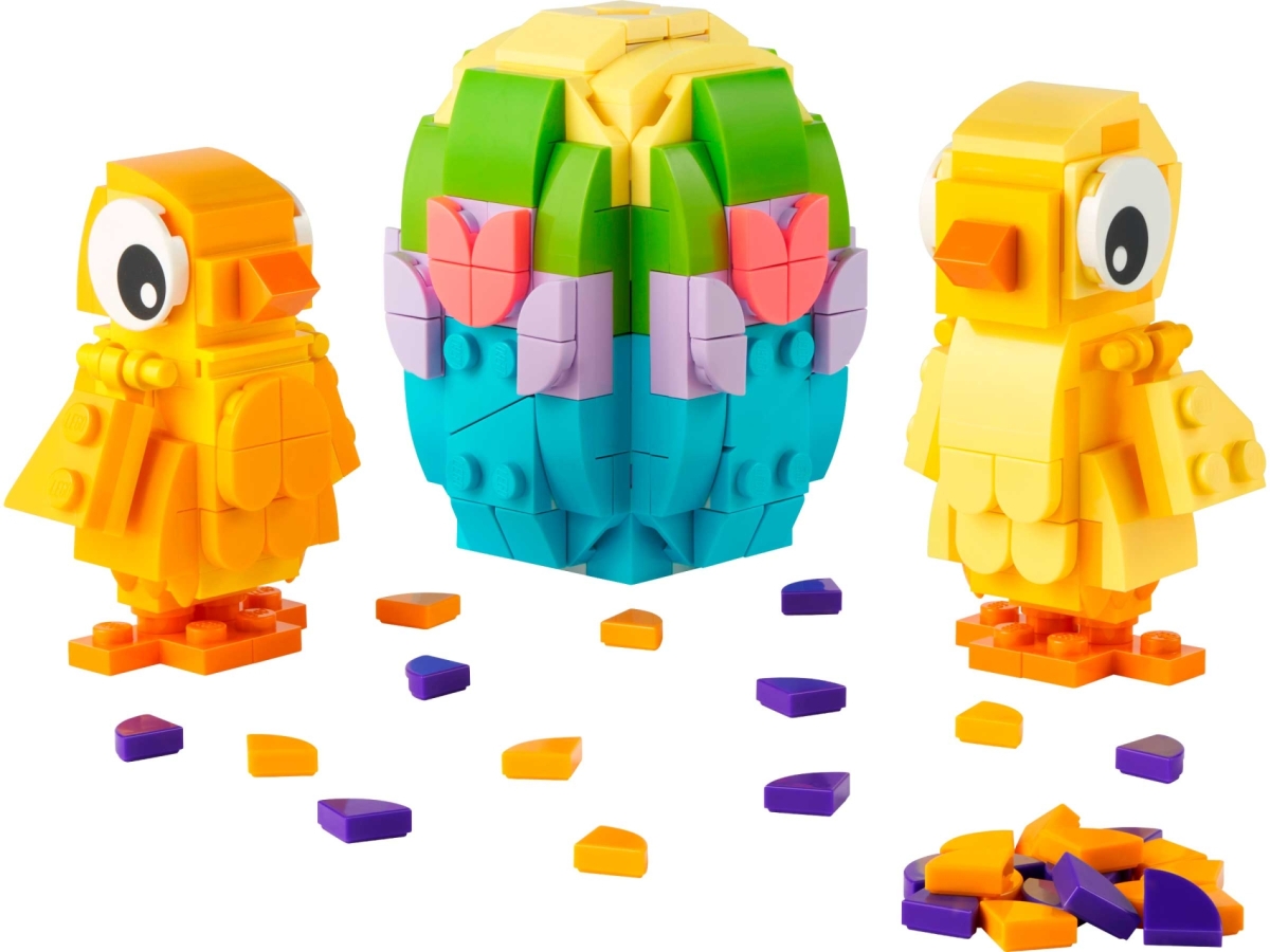 Lego Pollitos de Pascua - 40527 3 Lego Easter chicks - 40527 -03