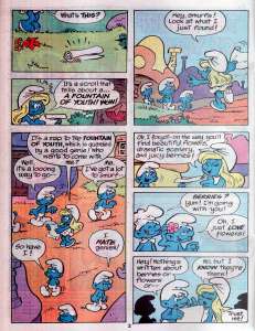 Página Smurfs 1 - Marvel Comics (02)
