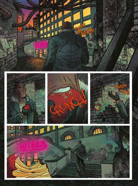 Cosmic Detective, de Jeff Lemire, Matt Kind y David Rubín 4 Página Cosmic Detective - 03