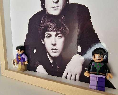 Cuadro Lego John Lennon y Paul McCartney - 01
