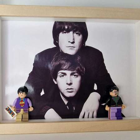 Cuadro Lego John Lennon y Paul McCartney - 03