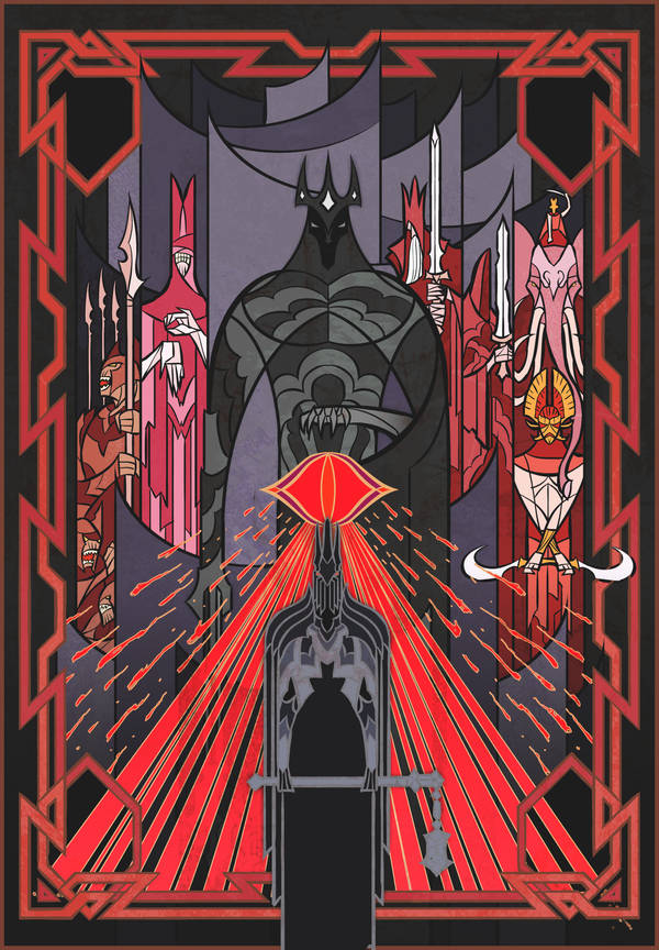 La historia de El Señor de los Anillos a través de Jian Guo 22 21. Sauron ataca Minas Tirith con el Rey Brujo a la cabeza de sus ejércitos