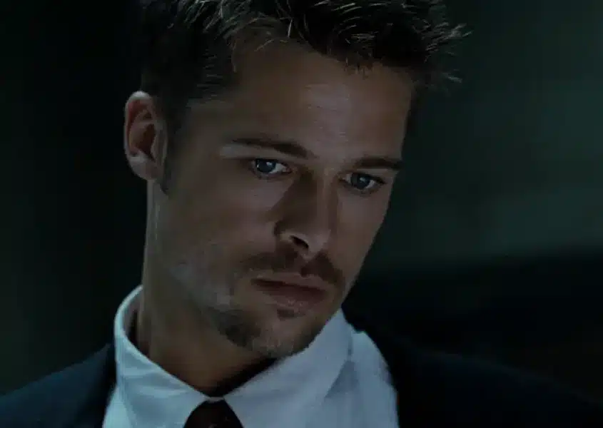 Brad Pitt- Fotograma de Seven (1995)