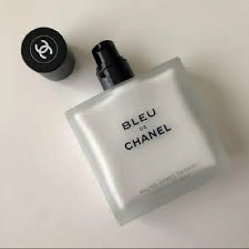 Set of 3 Bleu De Chanel After Shave Lotion Balm Eau De Toilette Perfume