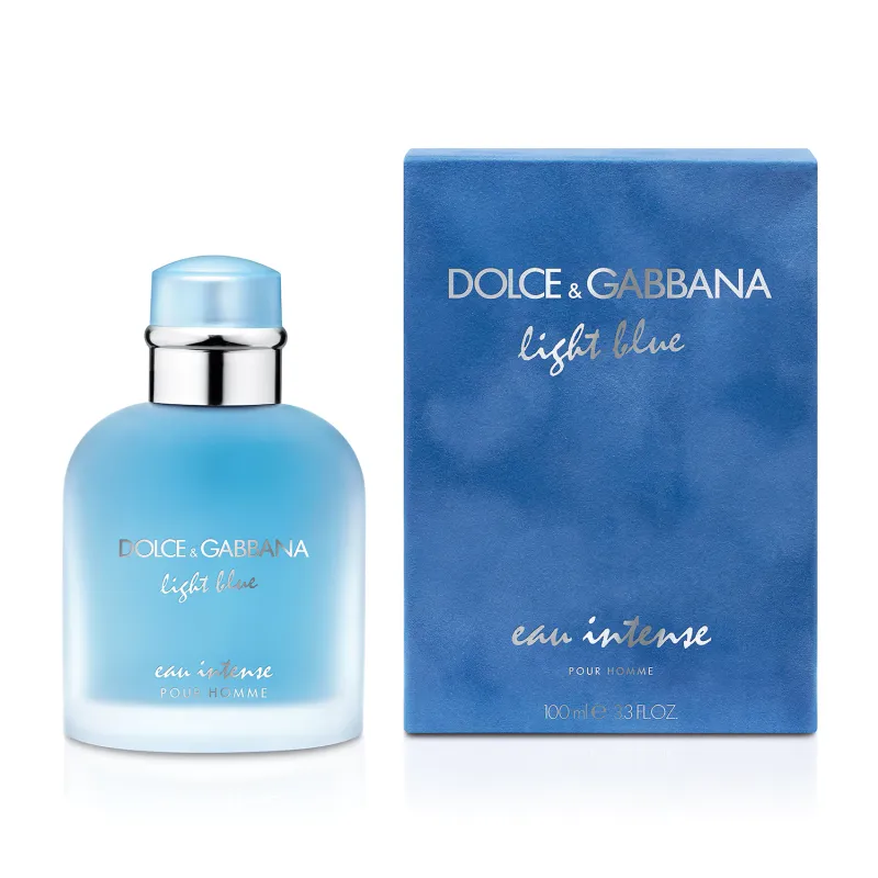 Dolce & Gabbana Light Blue Eau Intense Pour Homme – Eau de Parfum - Scentfied 