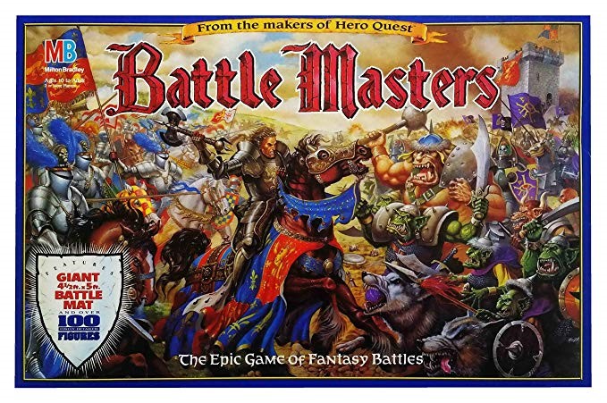 Battle Masters The Epic Game of Fantasy Battles by Milton Bradley