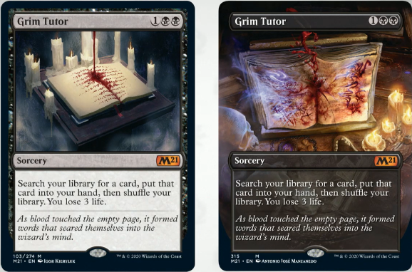 Black Gets Blast From The Past In Grim Tutor Reprint - Star City Games