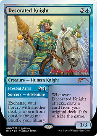 WotC Reveals 2020's Silver-Bordered Holiday Card - Star City Games