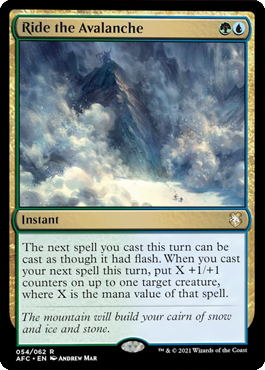 Magic: The Gathering Adventures in The Forgotten Realms Commander Deck Aura of Courage (Green-White-Blue)