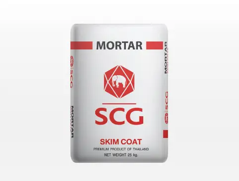 SCG Grey White Skim Coat cement 