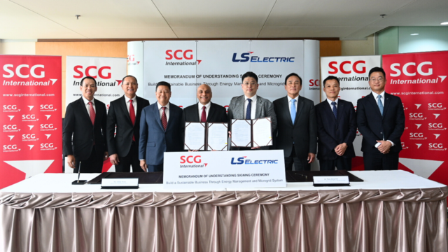 SCG International signed mou with LS Electric