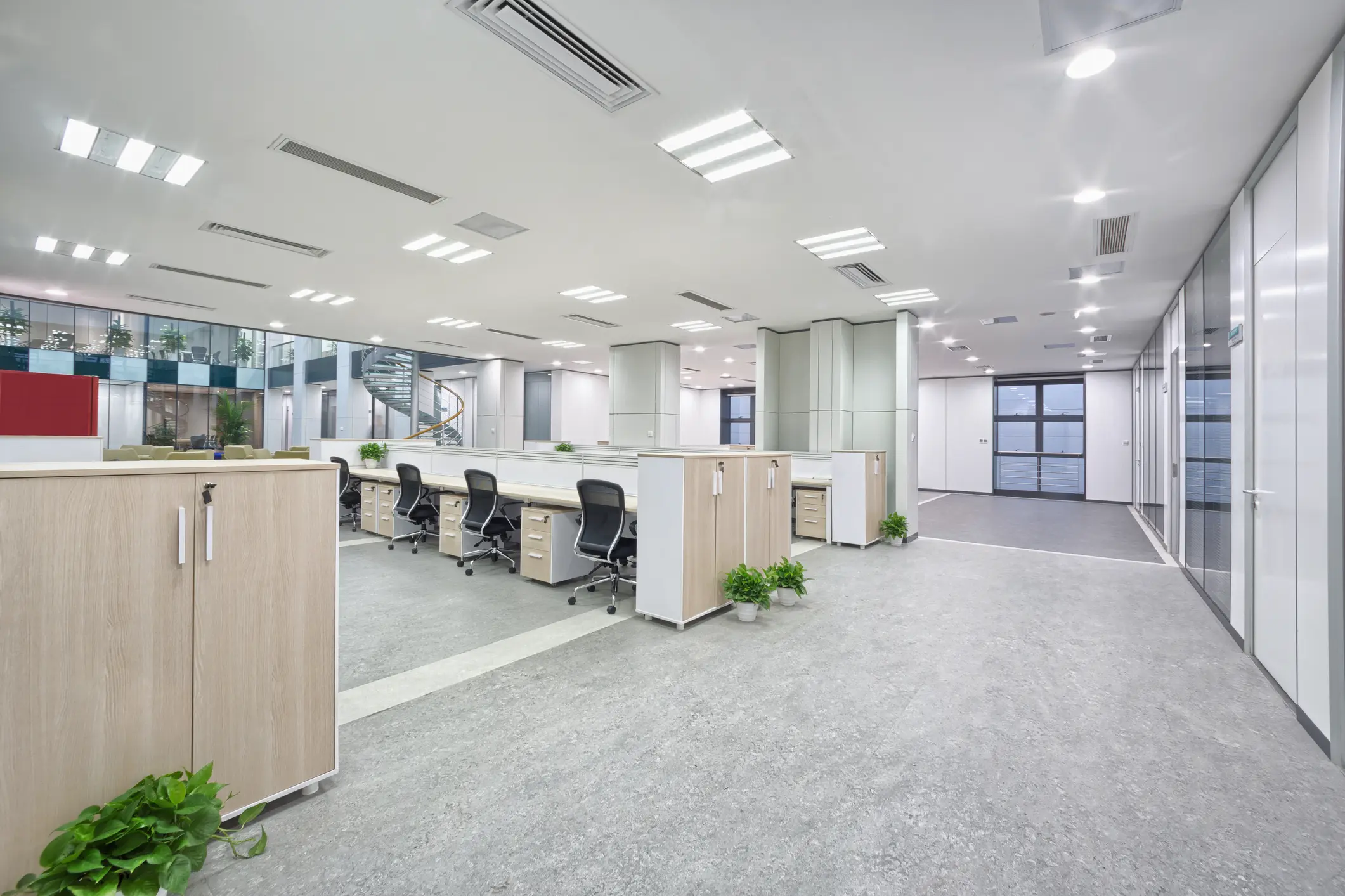LED lighting system of office
