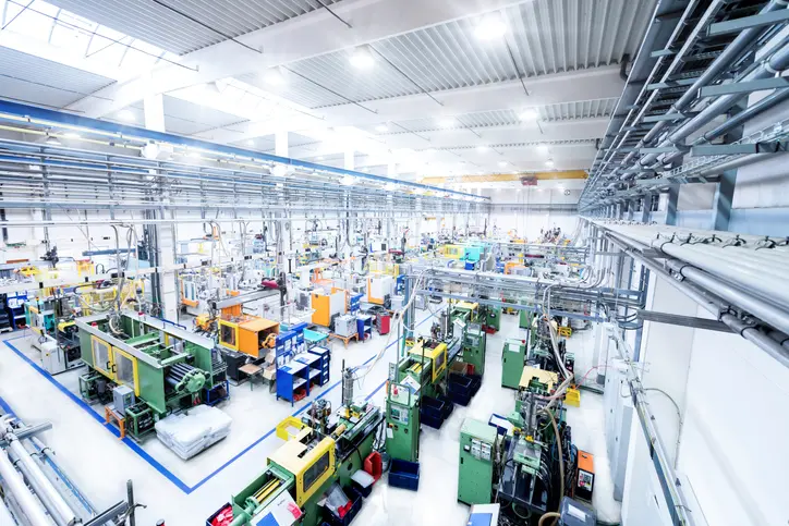 LED lighting system of factory
