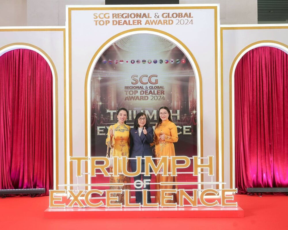 New MD of SCG International at top dealer award 2024 SCG International's top dealer award 2024