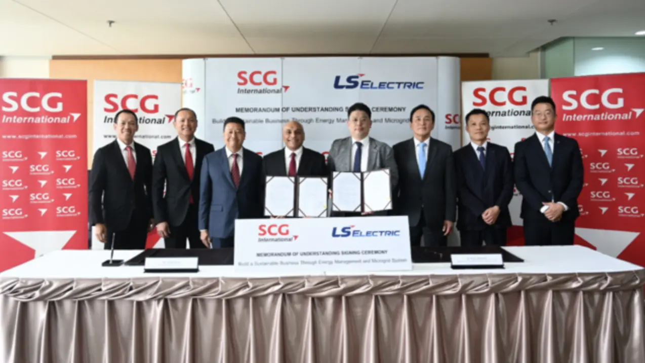 SCG International signed mou with LS Electric SCG International signed mou with LS Electric