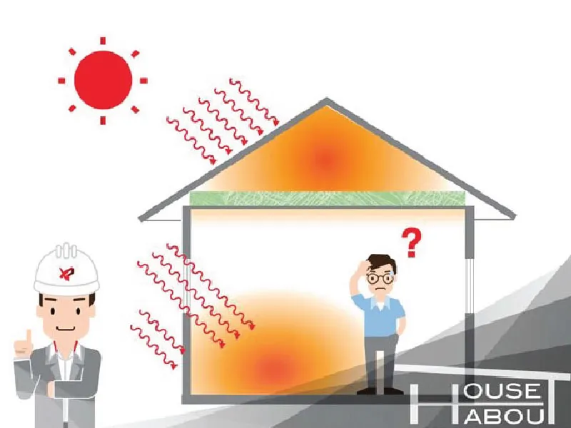 ติดฉนวนใยแก้วกันความร้อน แล้วทำไมบ้านยังร้อน?