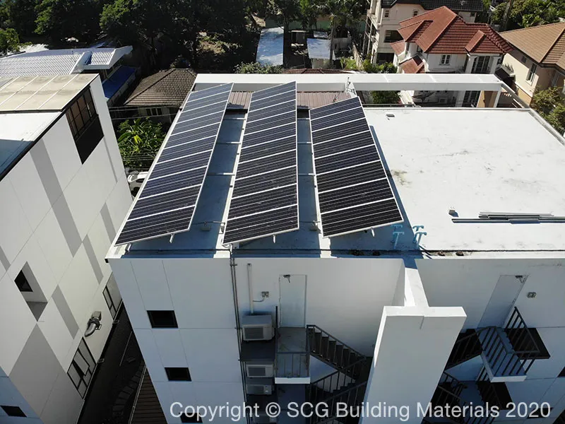 ออฟฟิศ / สำนักงานที่ติดตั้งโซล่าเซลล์ (Solar Cell)  ช่วยลดค่าไฟ