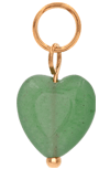 Aventurine Heart (Rose Gold)