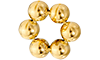 Bead Donut (Gold)