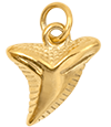 Tiburbón Necklace Charm (Gold)