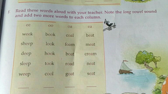 Read These Words Aloud With Your Teacher Note The Long Vowe Scholr