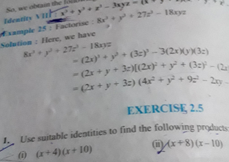 So We Obtain The Loll Tsample 25 Factorise K2i Solution Scholr