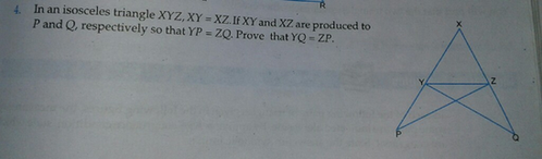 4 In An Isosceles Triangle Xyz Xy Xz If Xy And Xz Are Pr Scholr