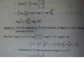 2 Example 18 Find The Coefficient Of X9 In The Expansion Of Scholr