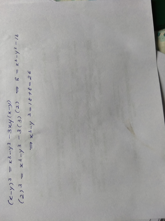 If X Y 2 And Xy 3 Find The Values Of X3 Y3 Scholr