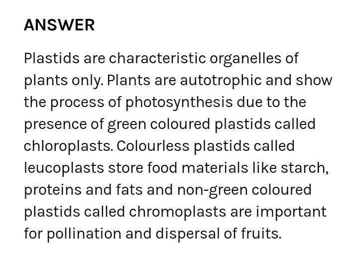 Which Cell Organelles Are Found Exclusively In Plant Cell Scholr