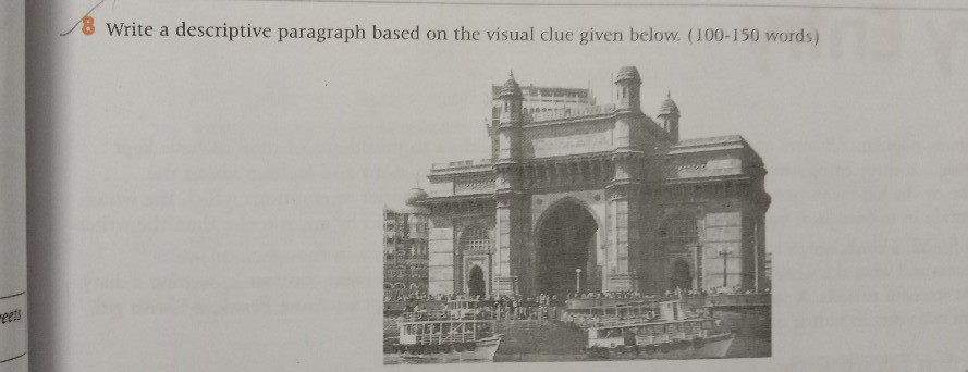 V8 Write A Descriptive Paragraph Based On The Visual Clue Gi Scholr