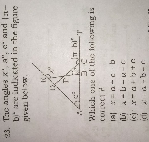 23 The Angles Xº Aº Cº And N B Are Indicated In The F Scholr