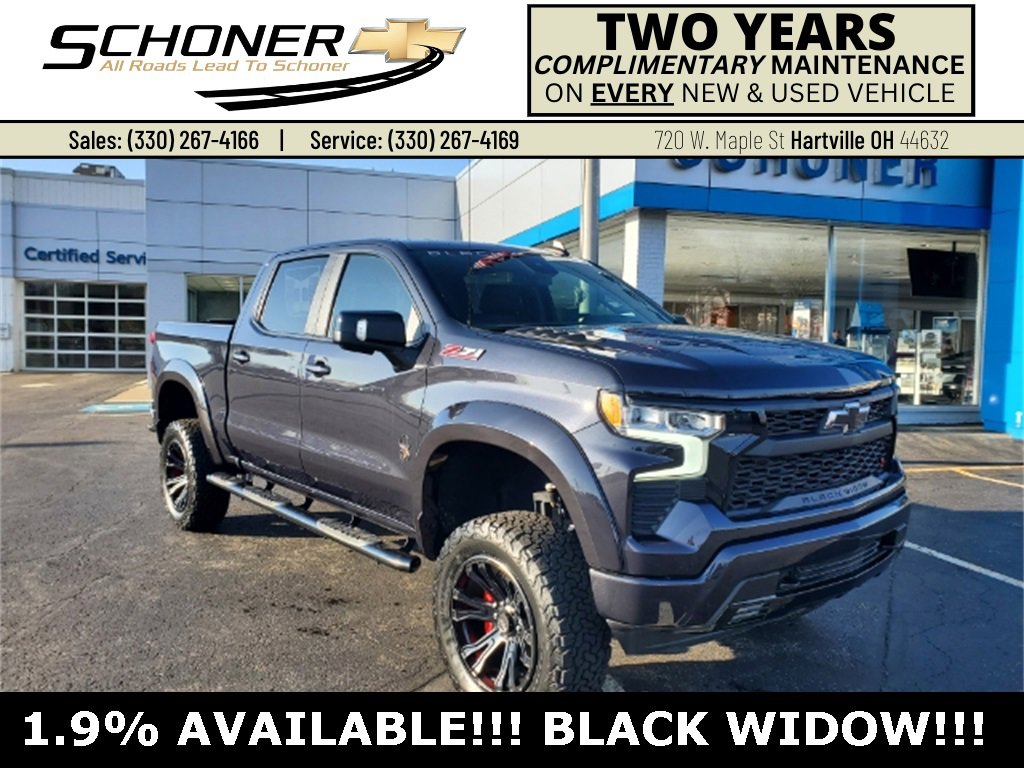 Chevy Silverado 1500 Black Widow — Black Widow Lifted Trucks