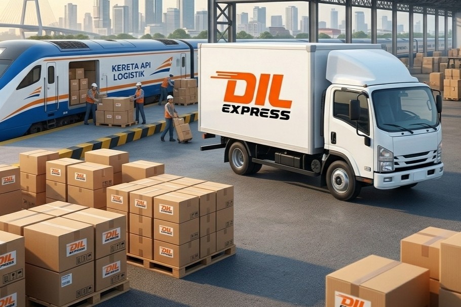 Kirim Barang ke Surabaya dengan Kereta: Solusi Logistik Cepat, Aman, dan Hemat Bersama DIL Express