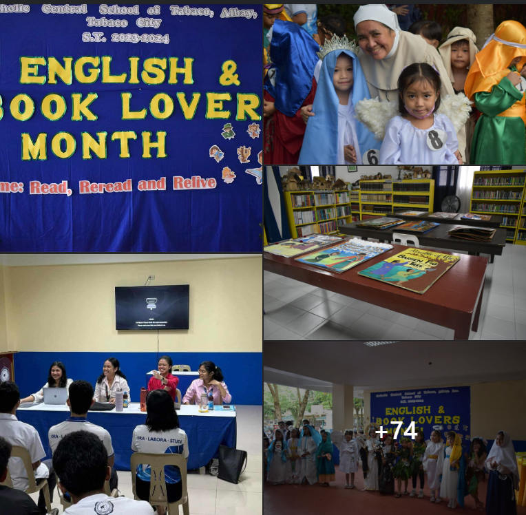 English and Book Lovers Month culmination, with the theme; “Read, Reread, and Relive”