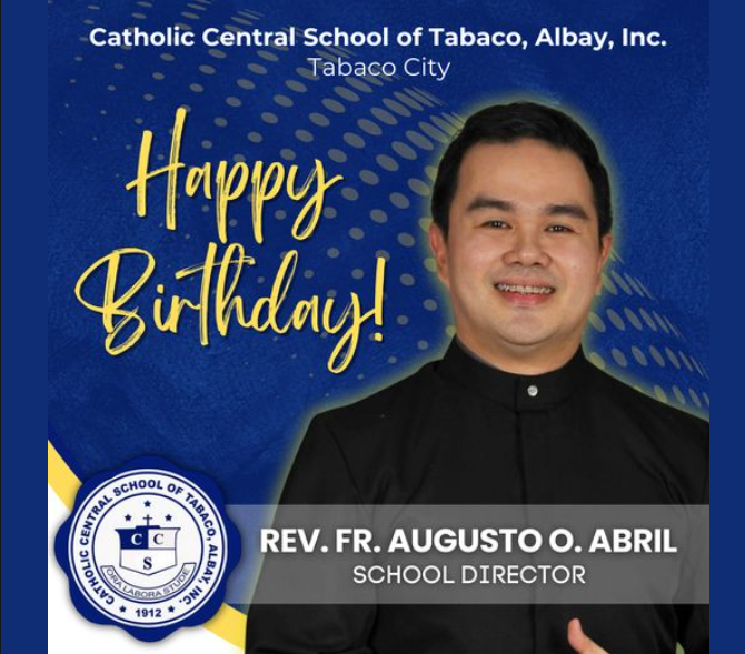 Happy Birthday, Fr. Agot Abril!