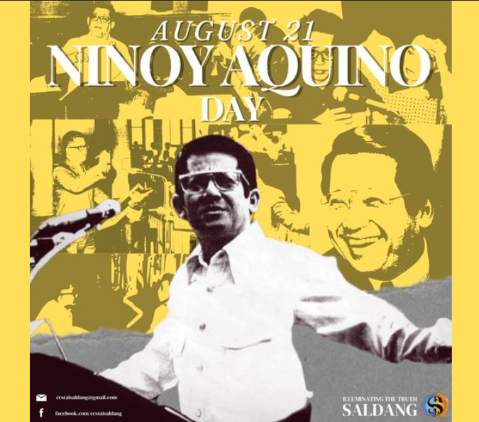 Ninoy Aquino Day Tie a yellow ribbon.