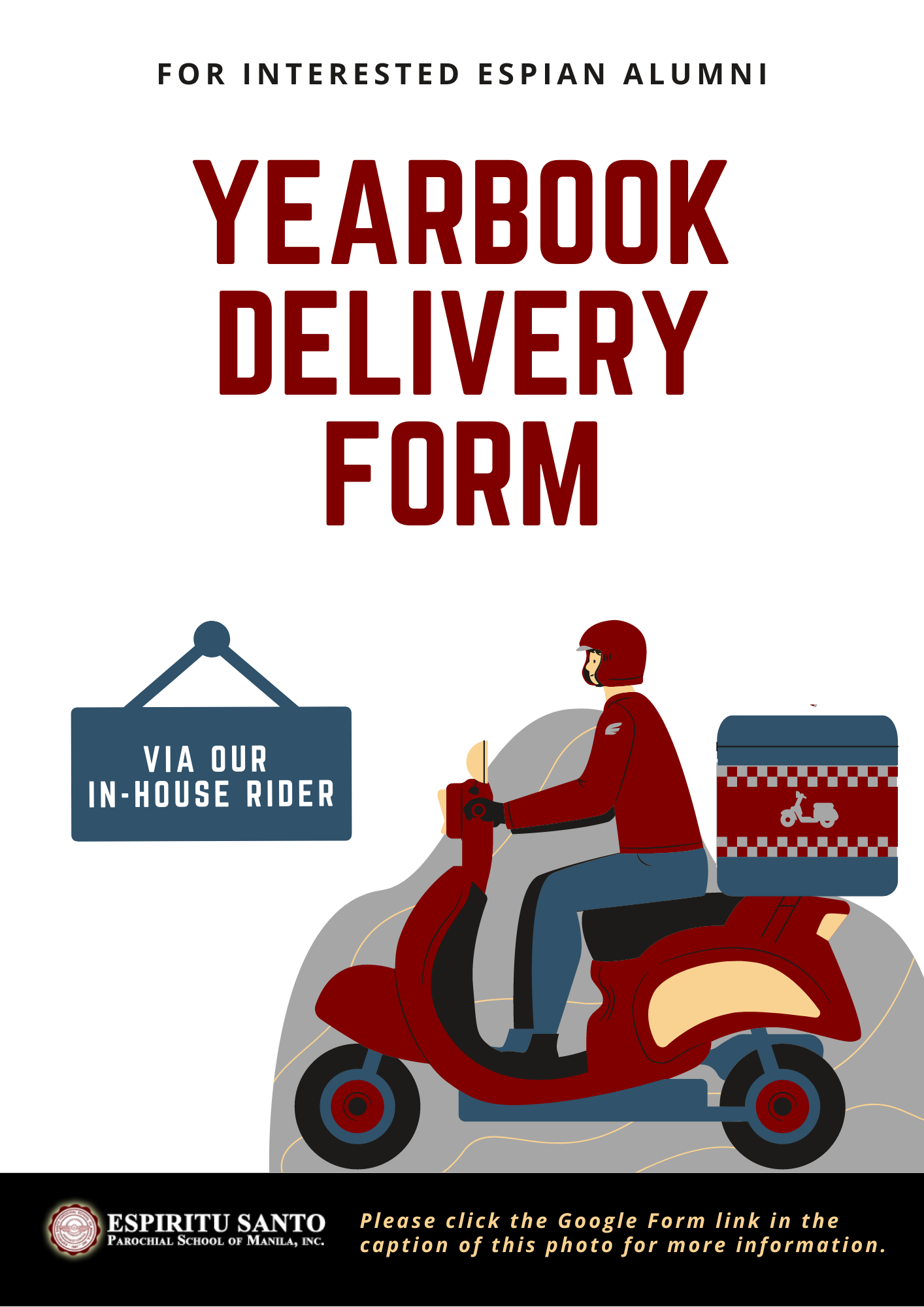 Yearbook Delivery Forms