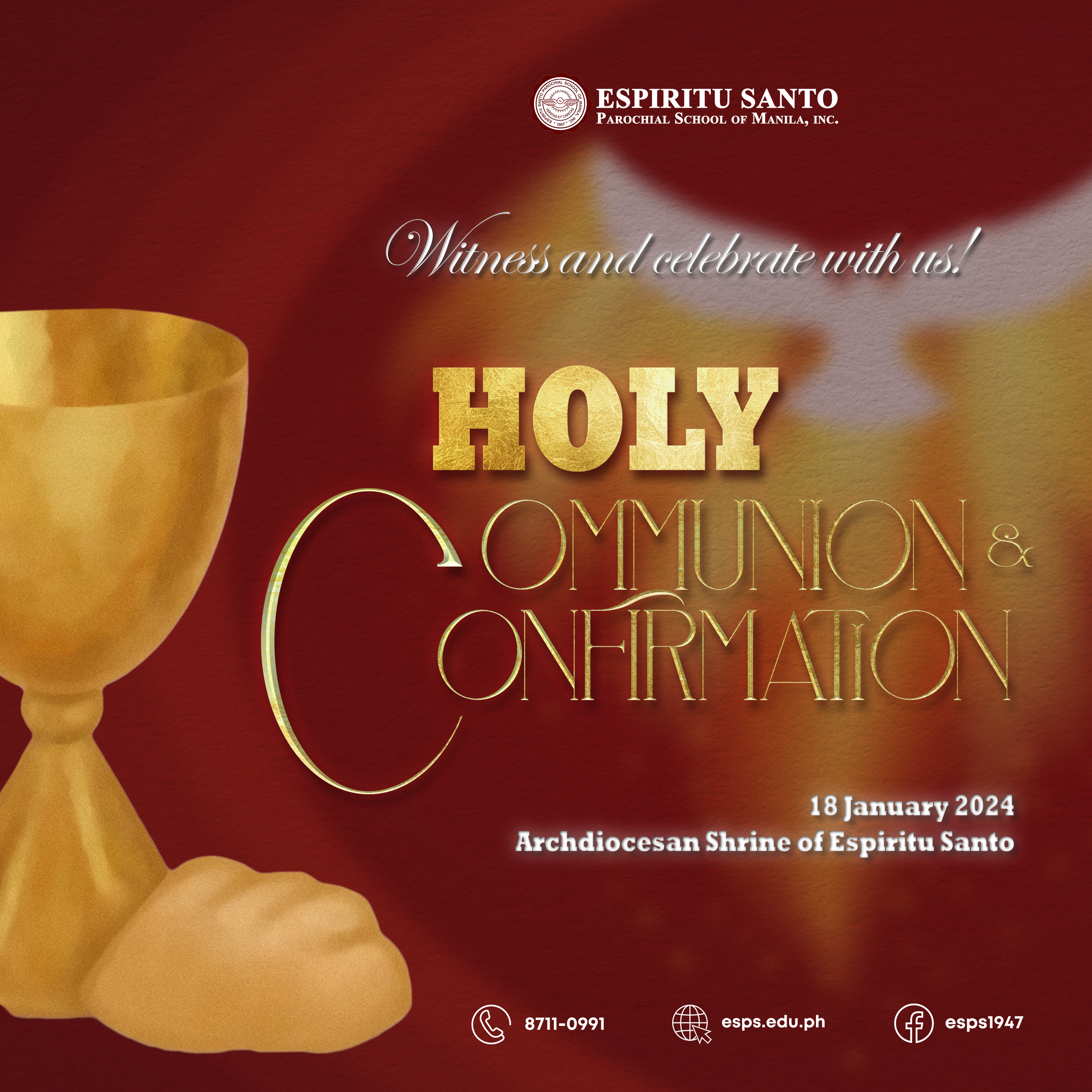 Holy Communion and Sacrament of Confirmation