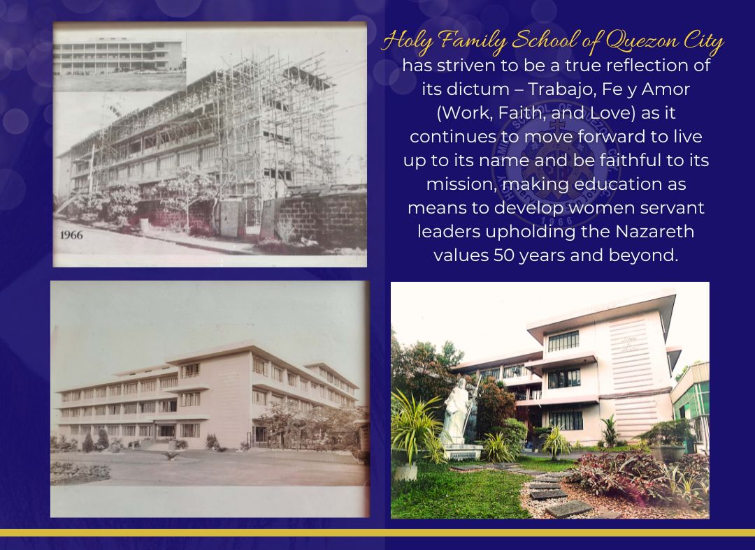 Holy Family School of Quezon City, Inc. will celebrate its 57th Founding Anniversary 