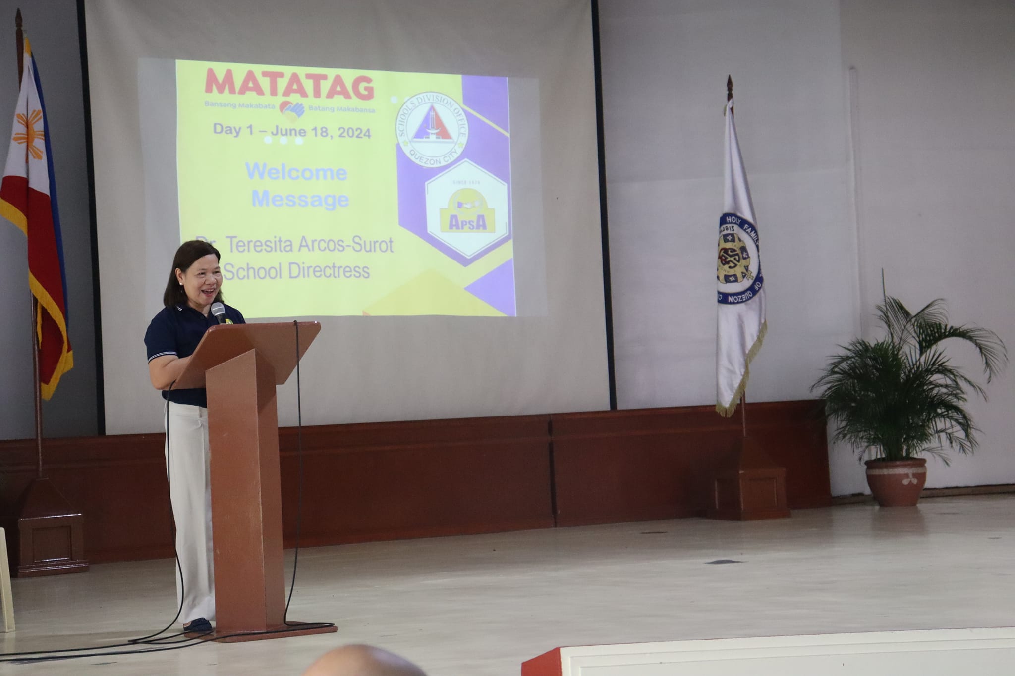 MATATAG Curriculum Training for Private Schools, hosted by Holy Family School of Quezon City, Inc