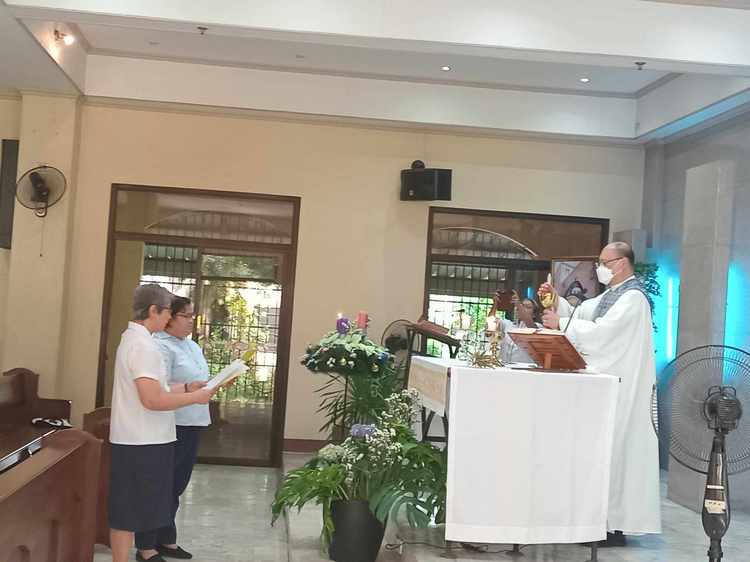 Celebrating the 152nd Anniversary of the Hijas de Jesus, 25th Anniversary of Religious Profession, and the Solemnity of the Immaculate Conception