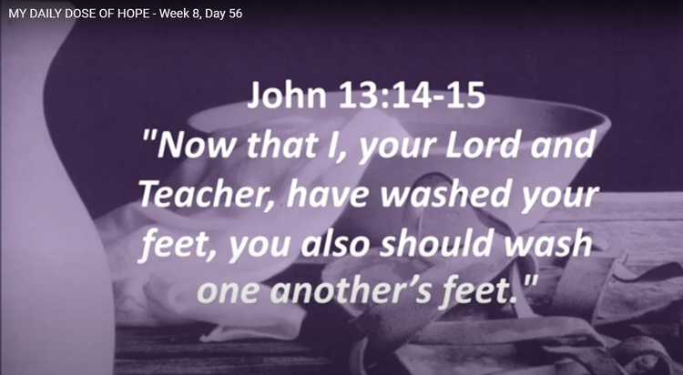 Day 56 - Holy Thursday : Living For Others