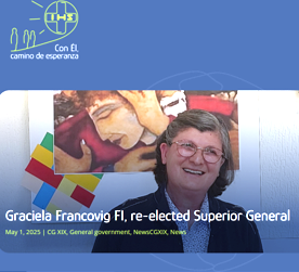 Manresa School Congratulates Sr. Graciela Francovig, FI, Re-elected Superior General of the Hijas de Jesus Congregation
