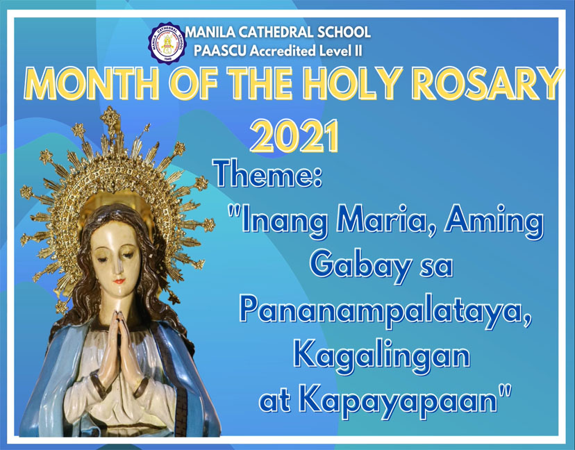 Month of the Holy Rosary 2021. 