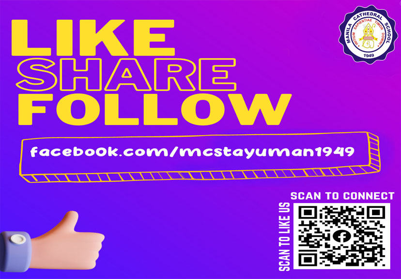 Head's up, MCS Community! Please like, follow, and share our NEW OFFICIAL FACEBOOK PAGE! Be updated with our latest announcements and events!  fb.com/mcstayuman1949
